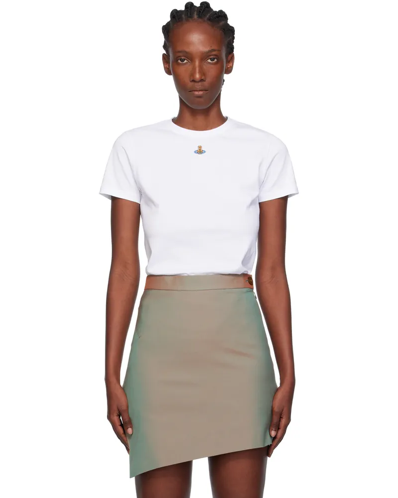 Vivienne Westwood White Orb Peru T-shirt A401