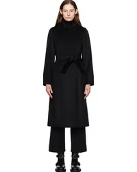 Max Mara Black Manuela Coat Black