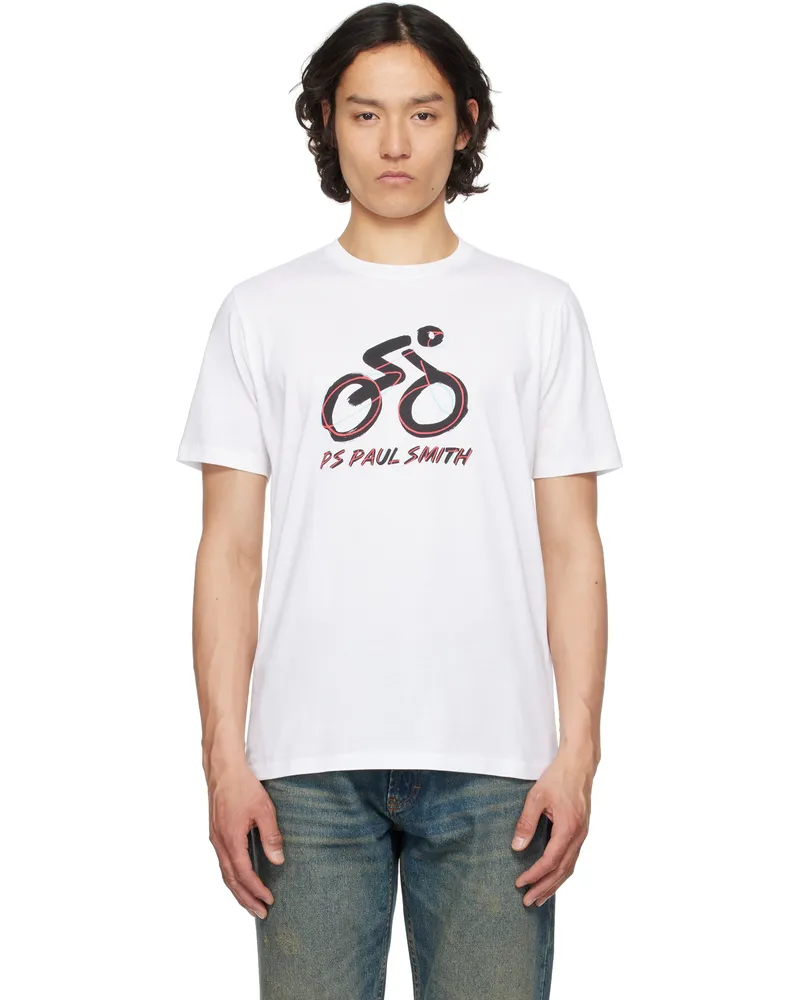 Paul Smith White Bike T-shirt 1
