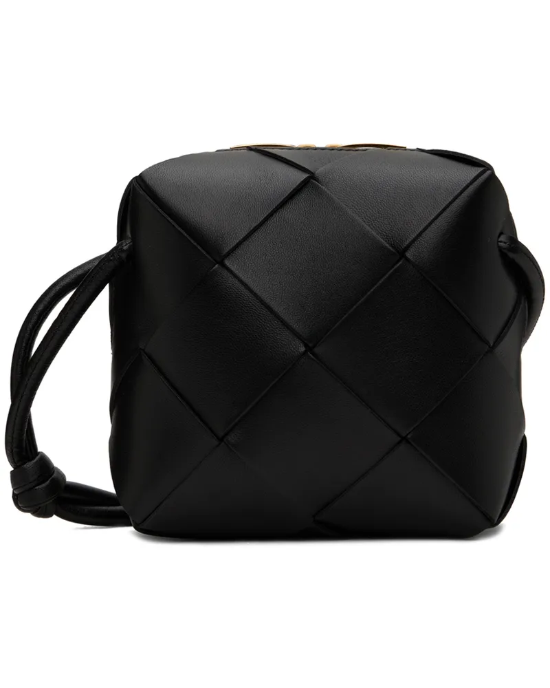 Bottega Veneta Black Mini Cassette Camera Bag 8425