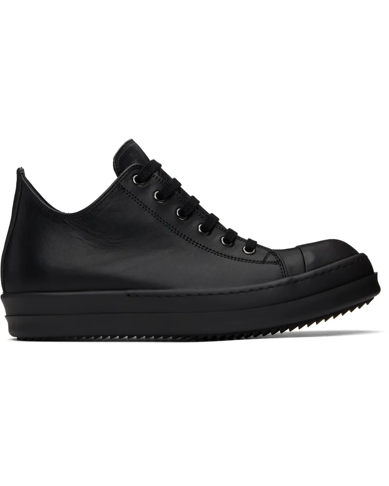 Rick Owens Black Hollywood Low Sneakers 999