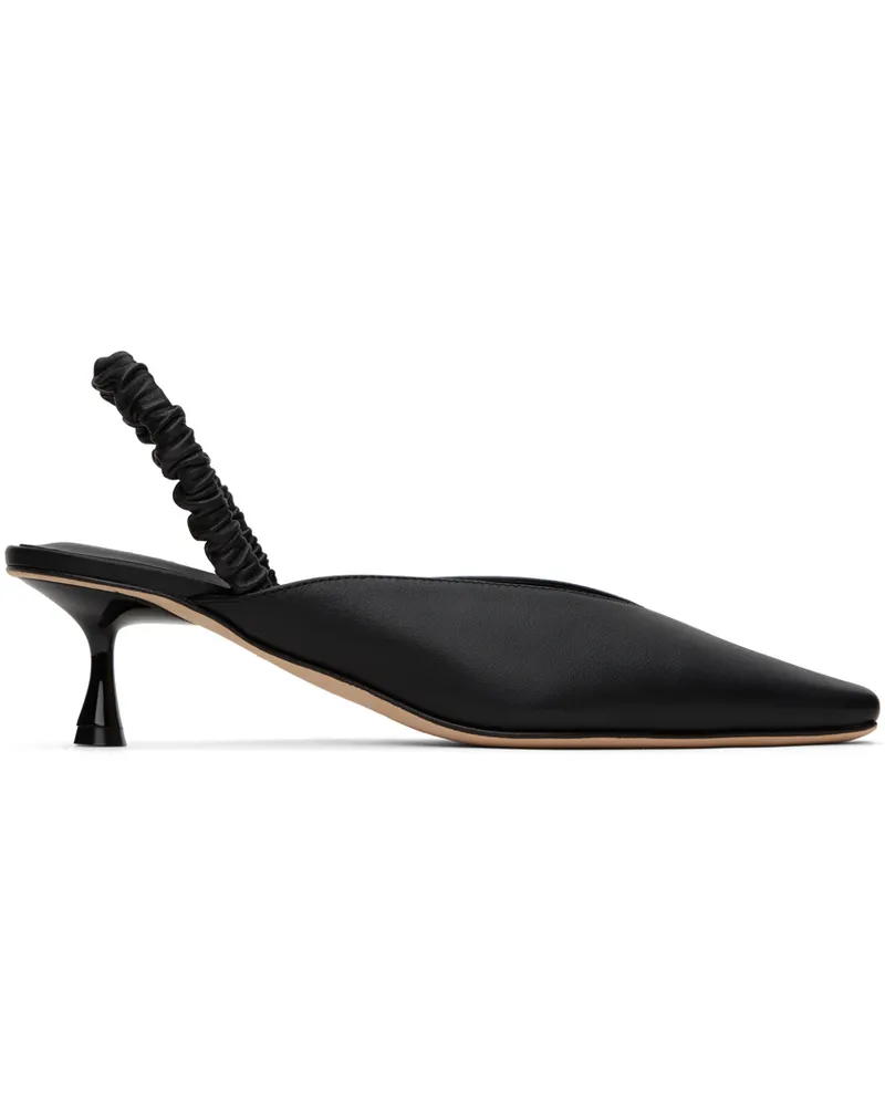 Studio Amelia Black Zadie 50 Mules Blk
