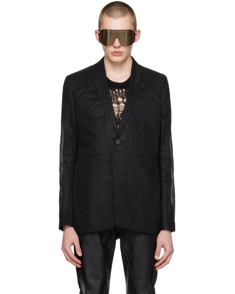 Rick Owens Black Fogpocket Blazer 09