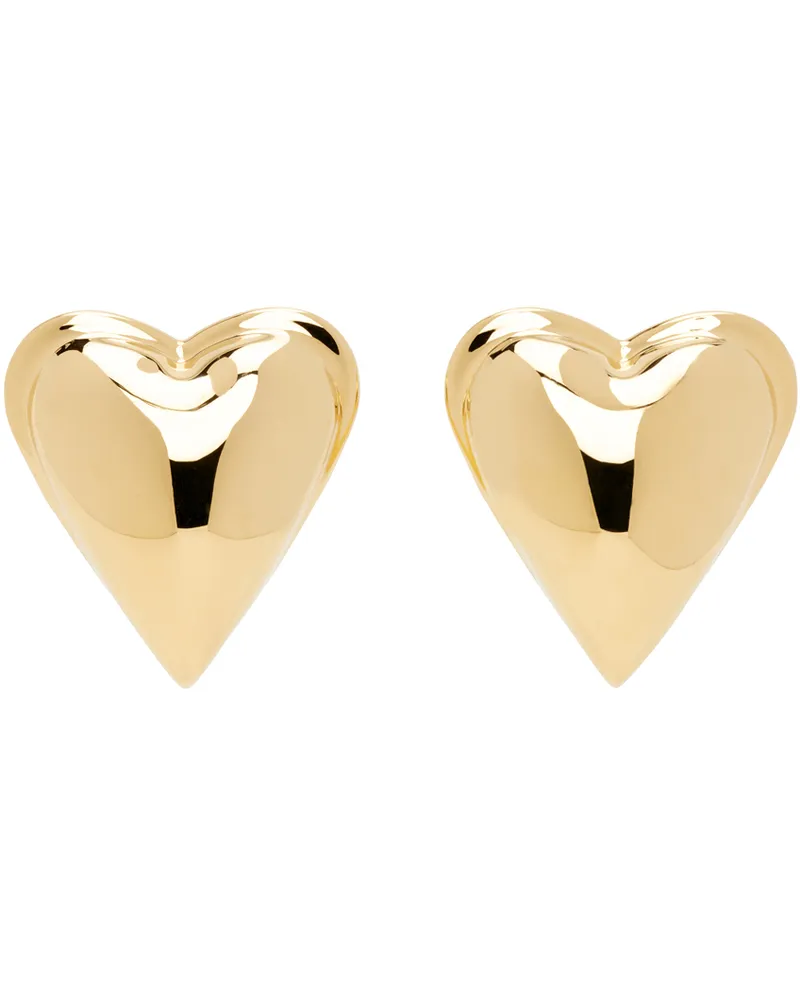 Alaïa Gold Heart Earrings 220