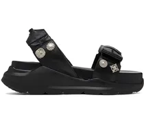Black Chunky Sandals