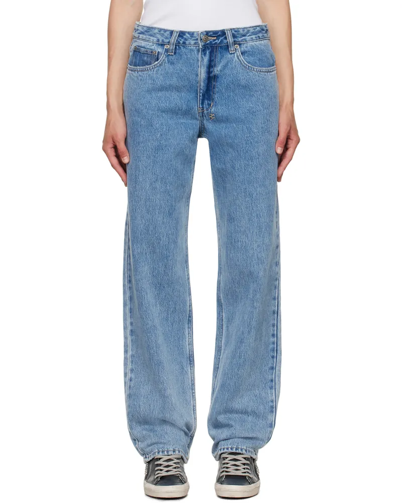 ksubi Blue Brooklyn Authentik Jeans Denim