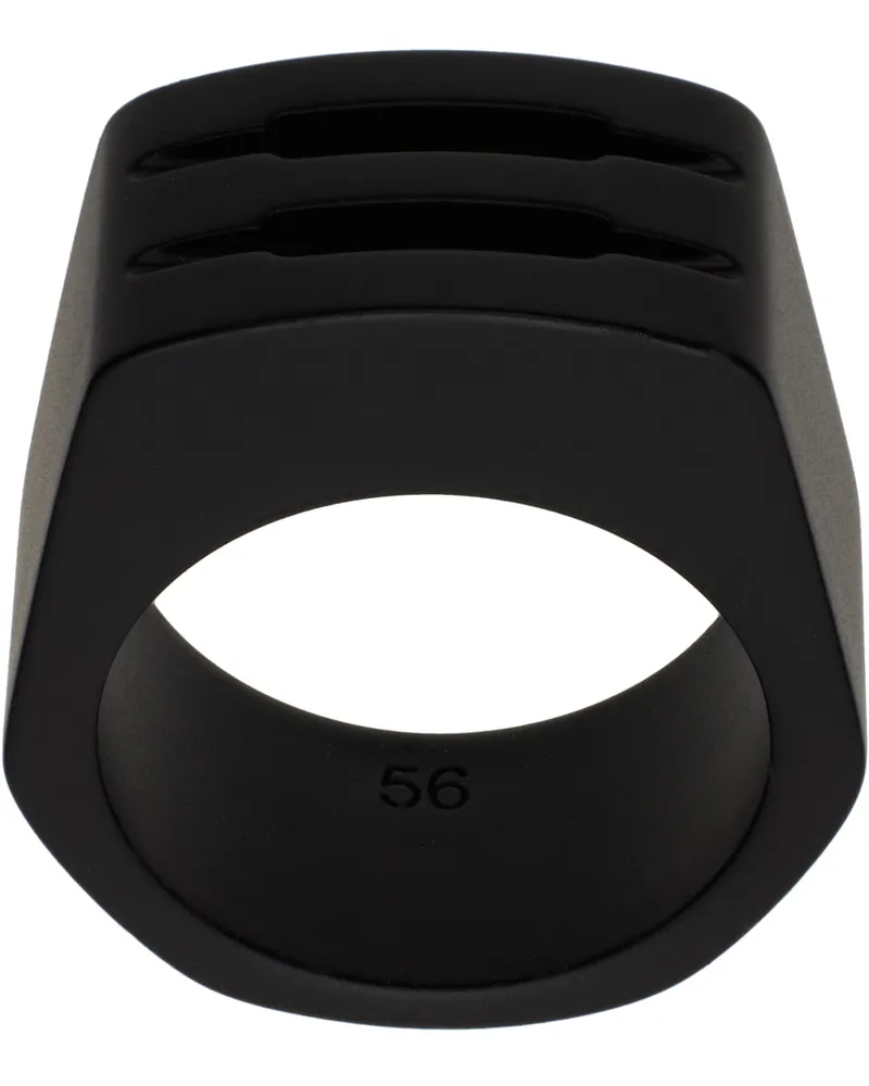 Rick Owens Black Grill Ring 09