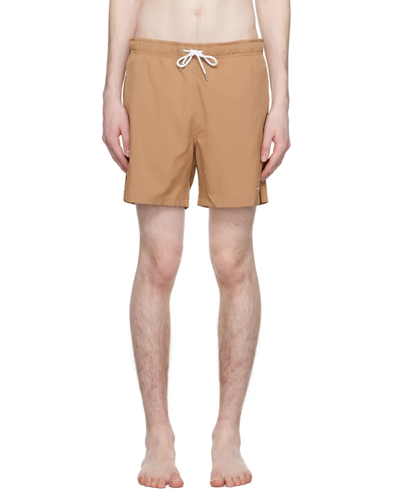 NN 07 Brown Jules 1392 Swim Shorts Nougat