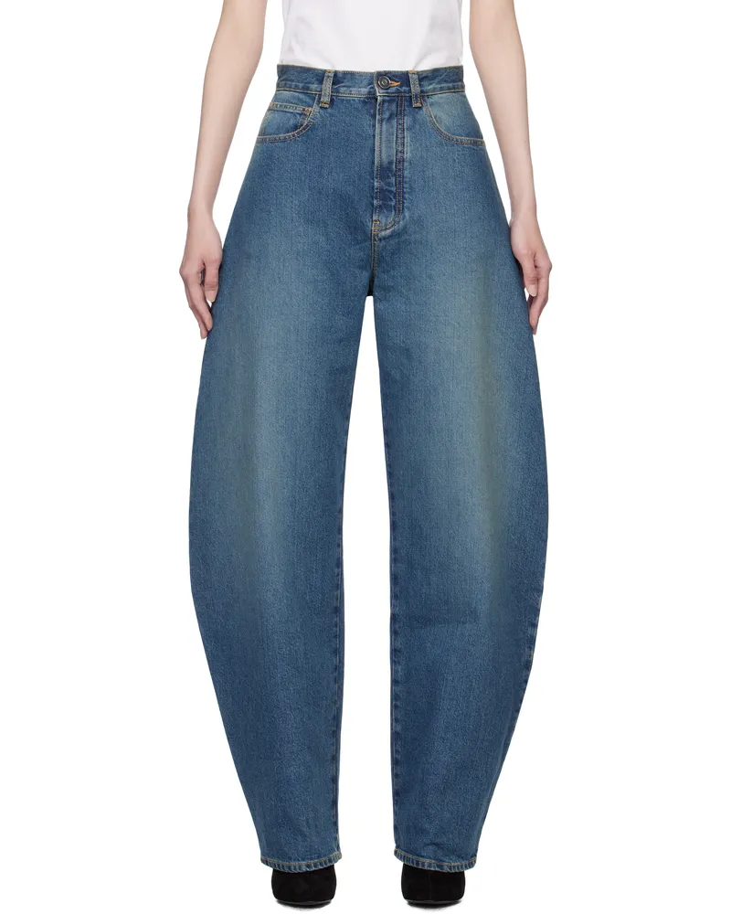 Alaïa Blue Round Jeans 525