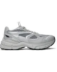 Axel Arigato Gray & Silver Marathon Sneakers Grey