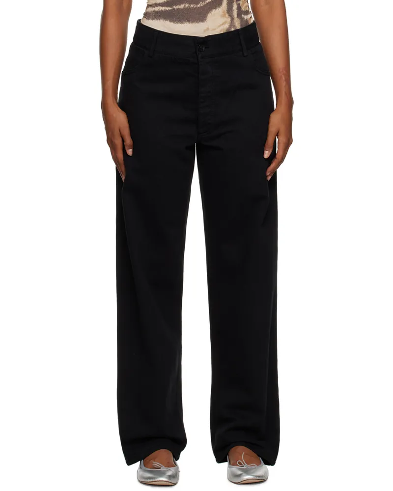 Baserange Black Indre Trousers Black