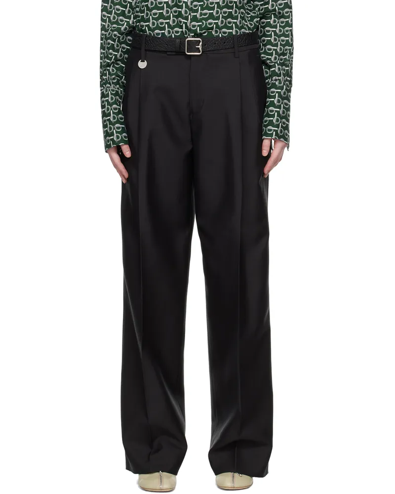 Burberry Black Tailored Trousers Black