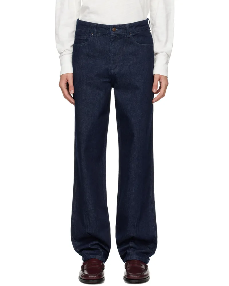 16ARLINGTON Blue Maverick Jeans Profondo
