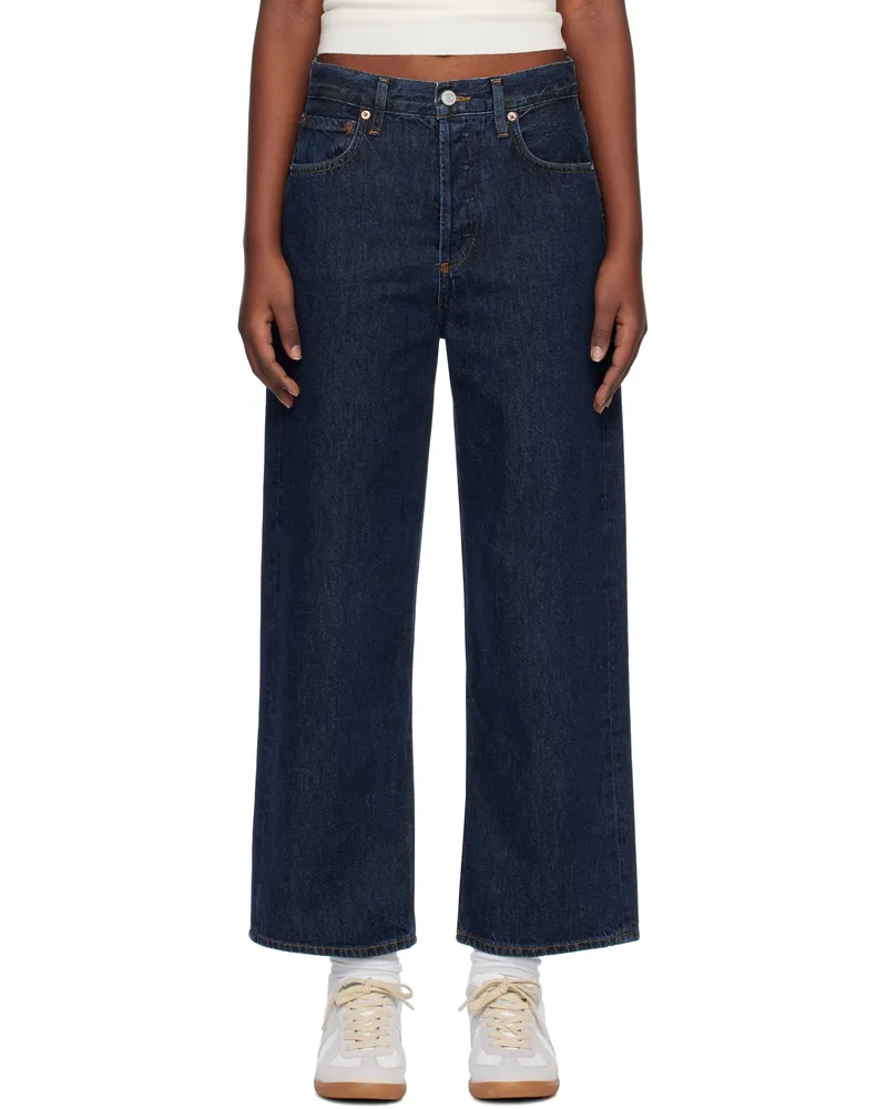 AGOLDE Black Ren Jeans Polished