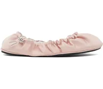 Pink Aura Ballerina Flats