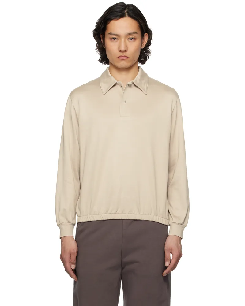 Lady White Co. Off-White Richmond Polo Off