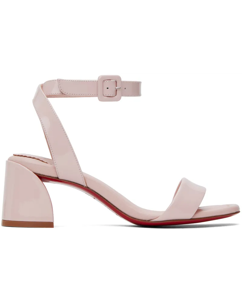 Christian Louboutin Pink Miss Sabina Sandals Fleche