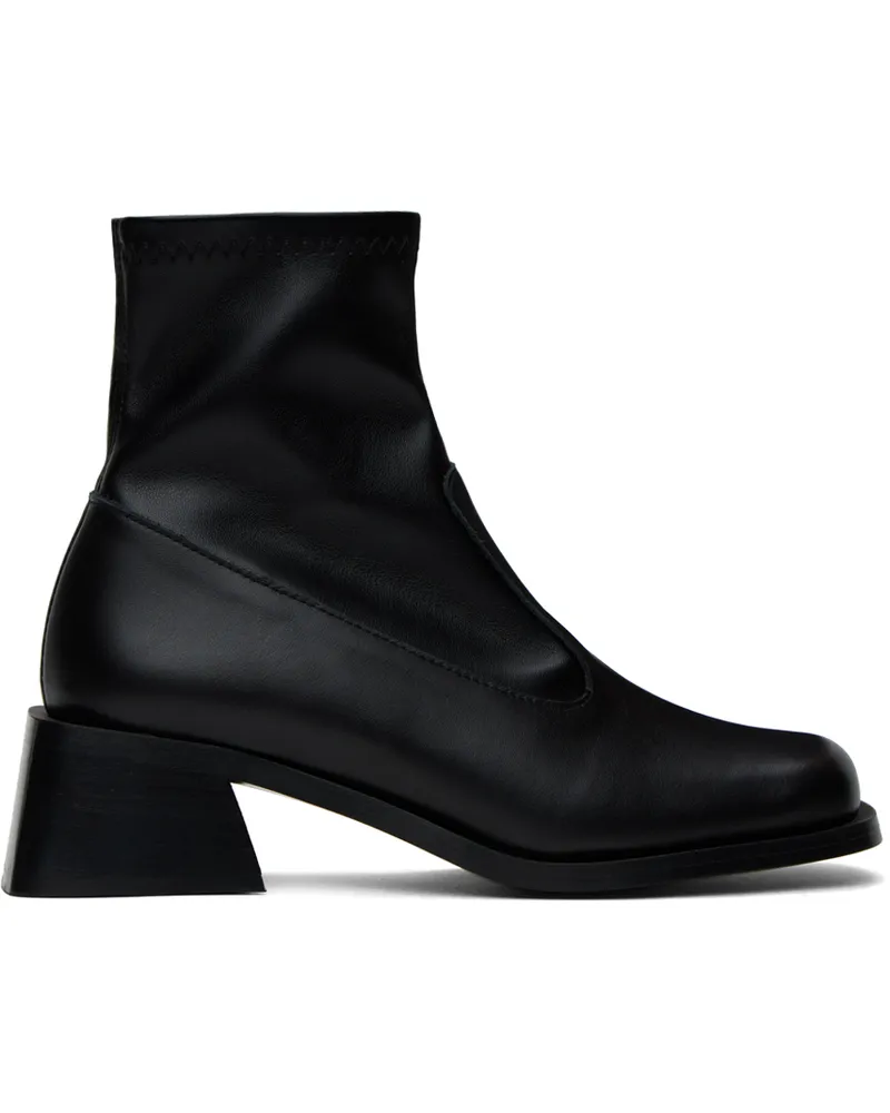 Justine Clenquet Black Nico Boots Black
