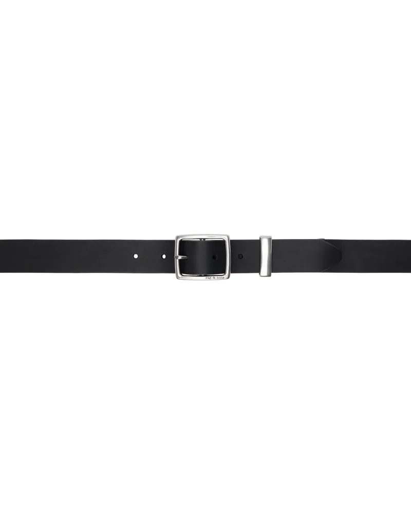 Rag & Bone Black X Boyfriend Leather Belt Black