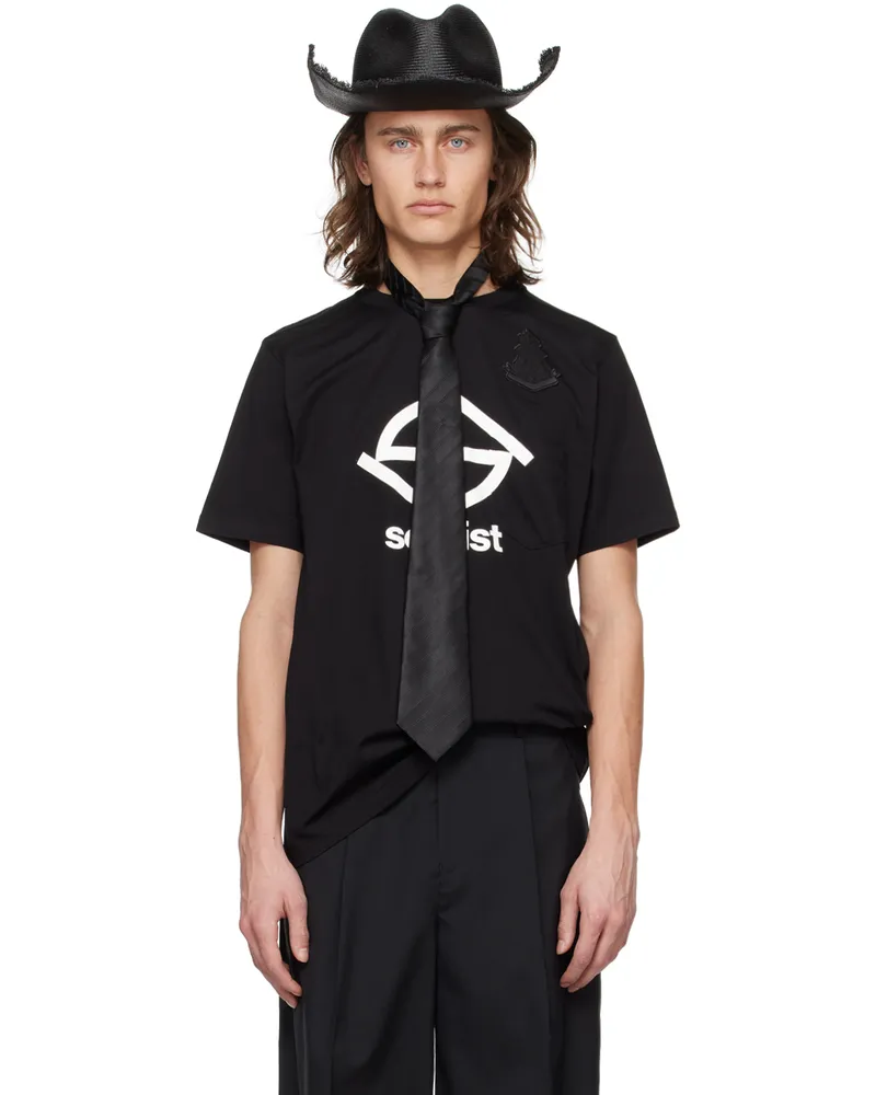TheSoloIst Black Bone Emblem T-Shirt Black