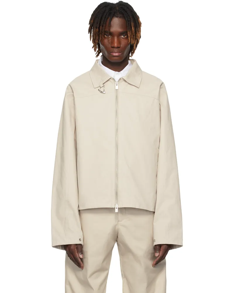 Heliot Emil Beige Igneous Jacket Stone