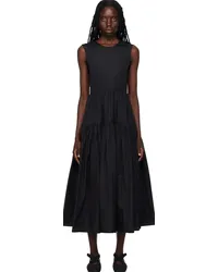 Cecilie Bahnsen Black Ruth Midi Dress Black