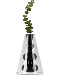 Tom Dixon Black Bump Cone Vase Black