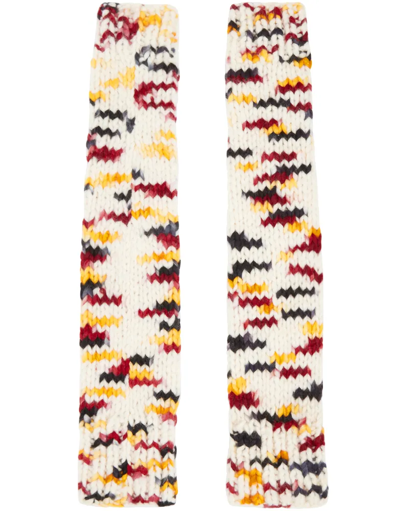 Gabriela Hearst Multicolor Rib Arm Warmers Fms
