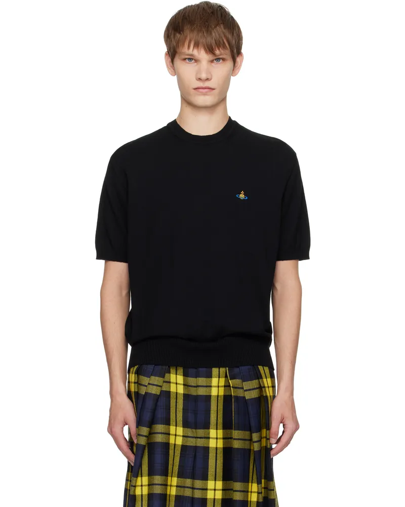 Vivienne Westwood Black Alex T-shirt Aw25-black