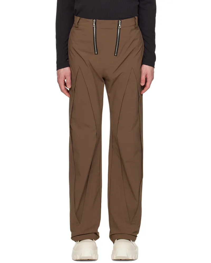 Uncertain Factor Brown Marsh Sighed Trousers Bison