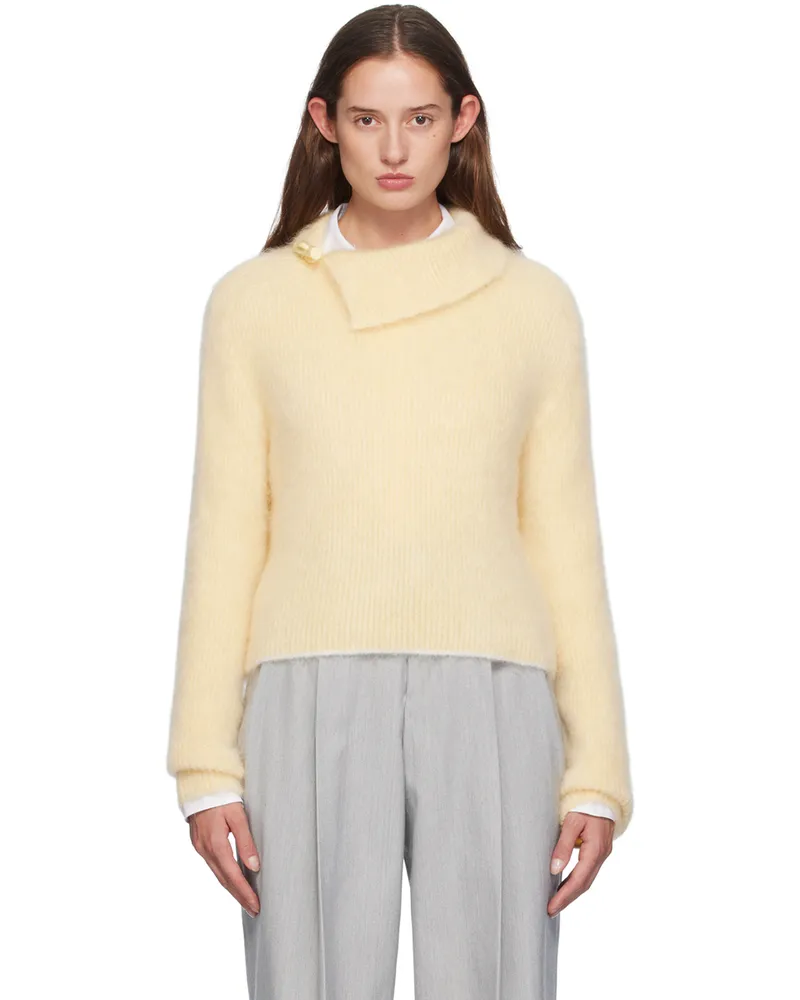 Jacquemus Yellow La Casa 'Le pull Marina' Sweater 210