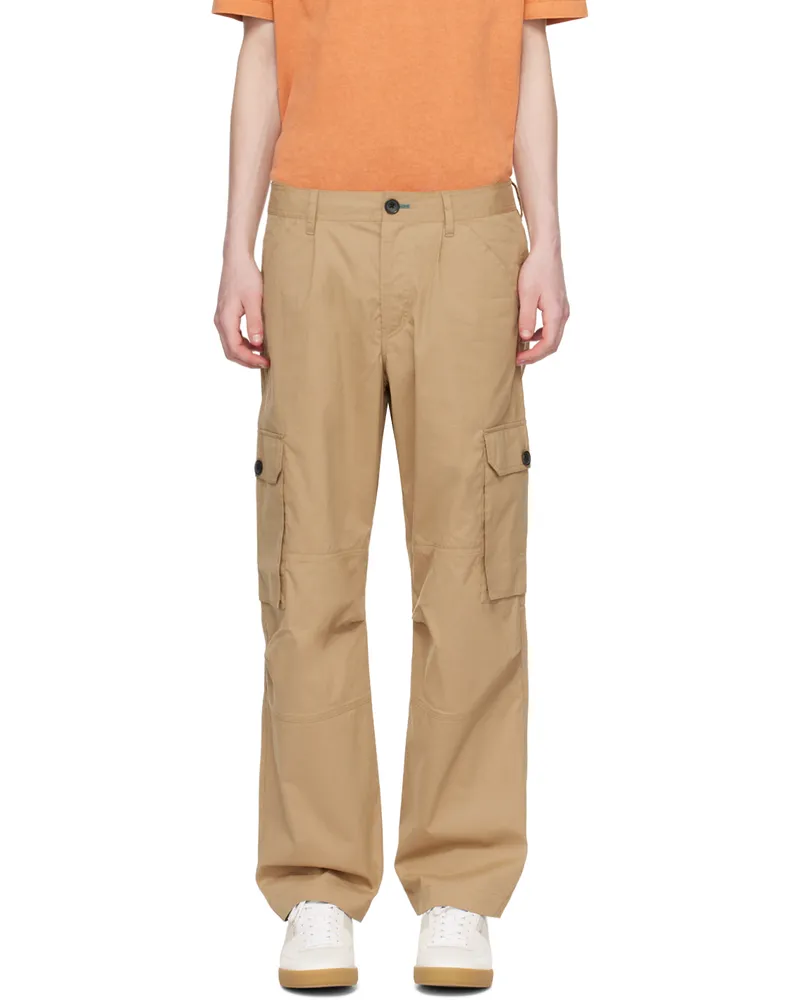 Paul Smith Brown Panel Cargo Pants 63