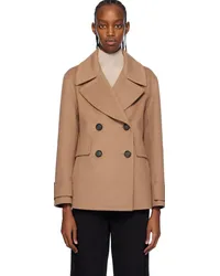 Max Mara Brown Cloe Jacket Camel