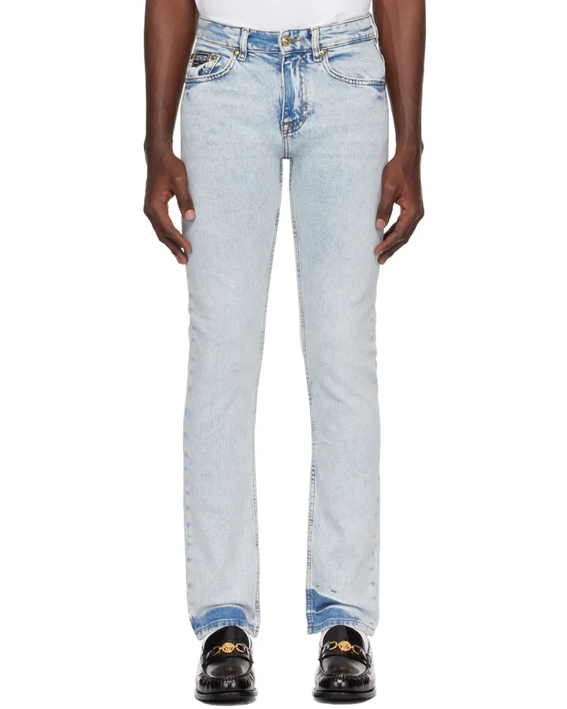 Versace Jeans Blue Slim-Fit Jeans Eindigo