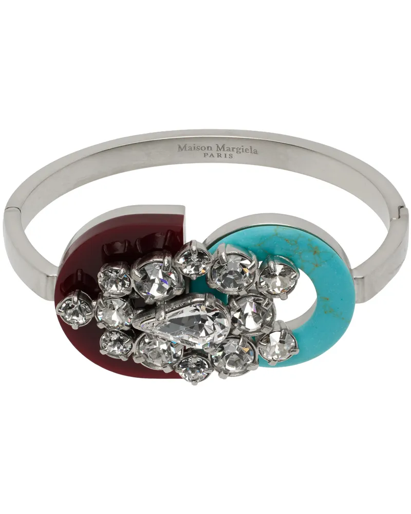 Maison Margiela Silver Crystal Bracelet 974