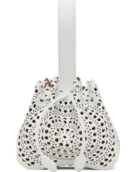 Alaïa White Rose Marie Bag -