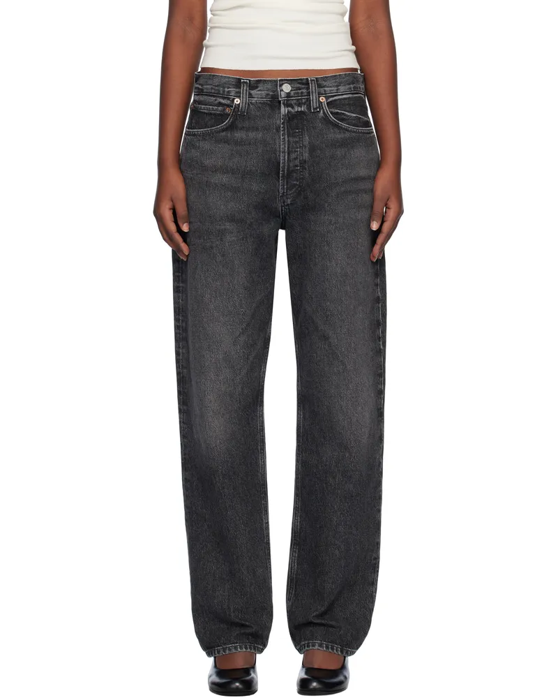 AGOLDE Black Kelly Jeans Eclipse