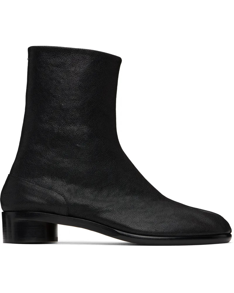 Maison Margiela Black Tabi Ankle Boots T8013