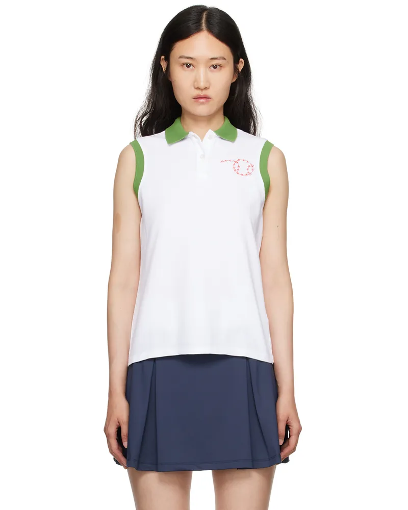 Palmes SSENSE Exclusive White Forest Polo White