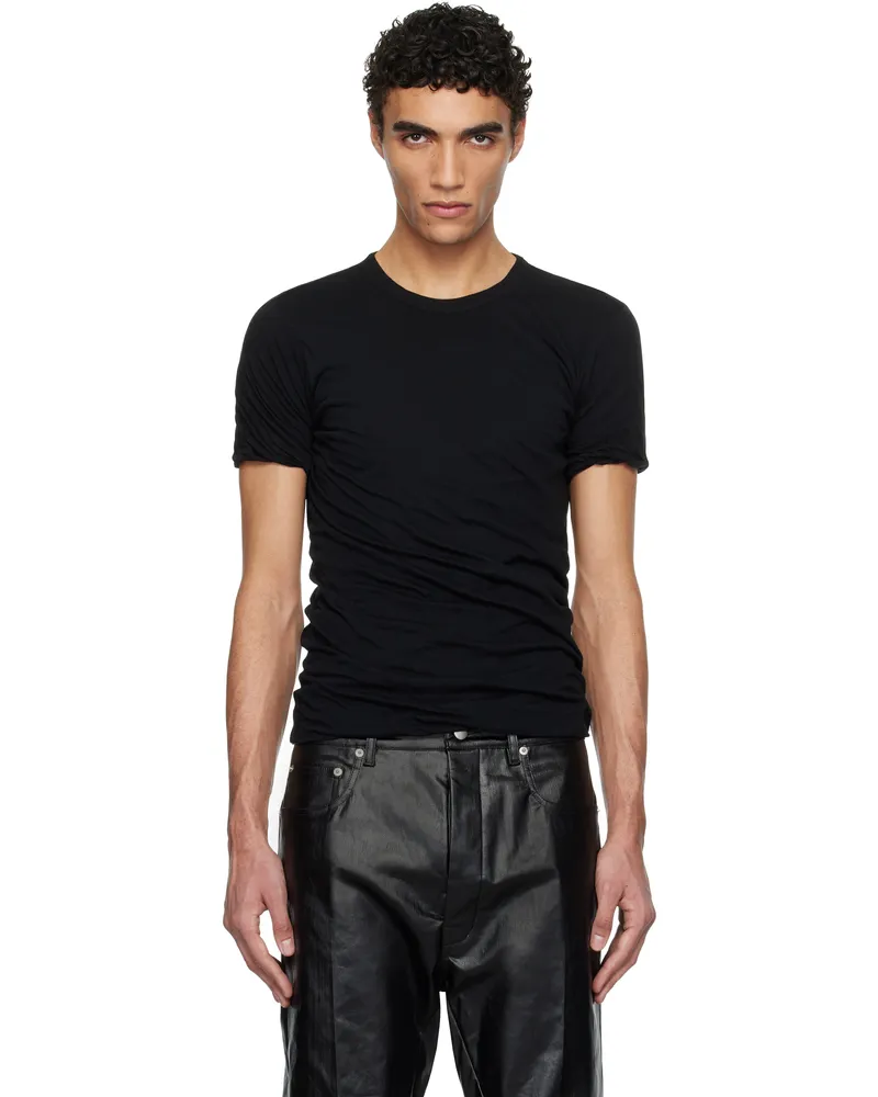 Rick Owens Black Porterville Double SS T-shirt 09