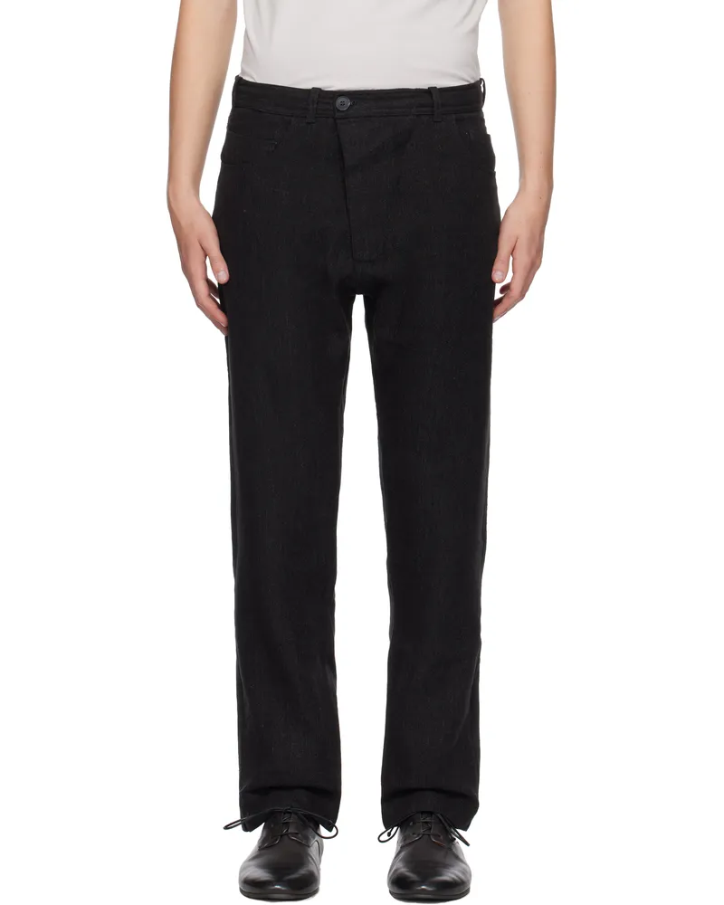 Jan-Jan Van Essche Black #70 Trousers Black