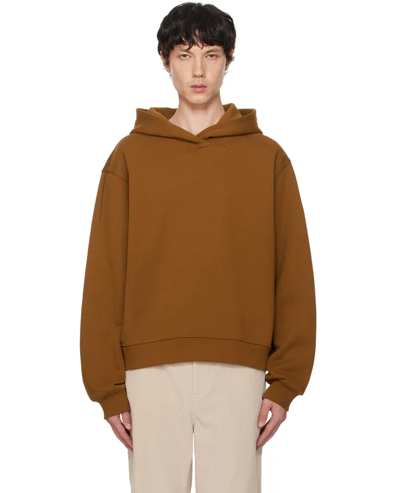 RECTO Brown Recreation Hoodie Brick