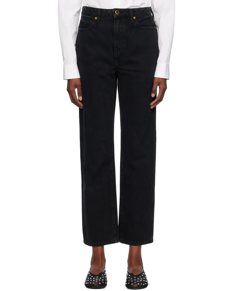 KHAITE Black Abigail Jeans 091