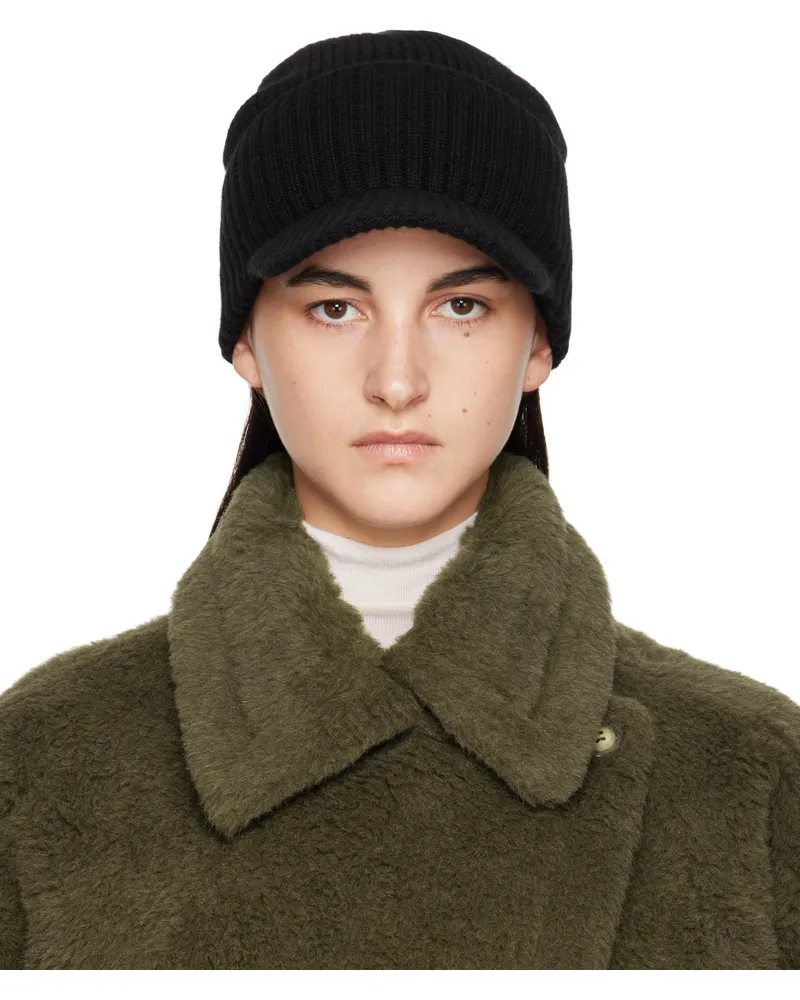 Max Mara Black Pavidi Beanie 003