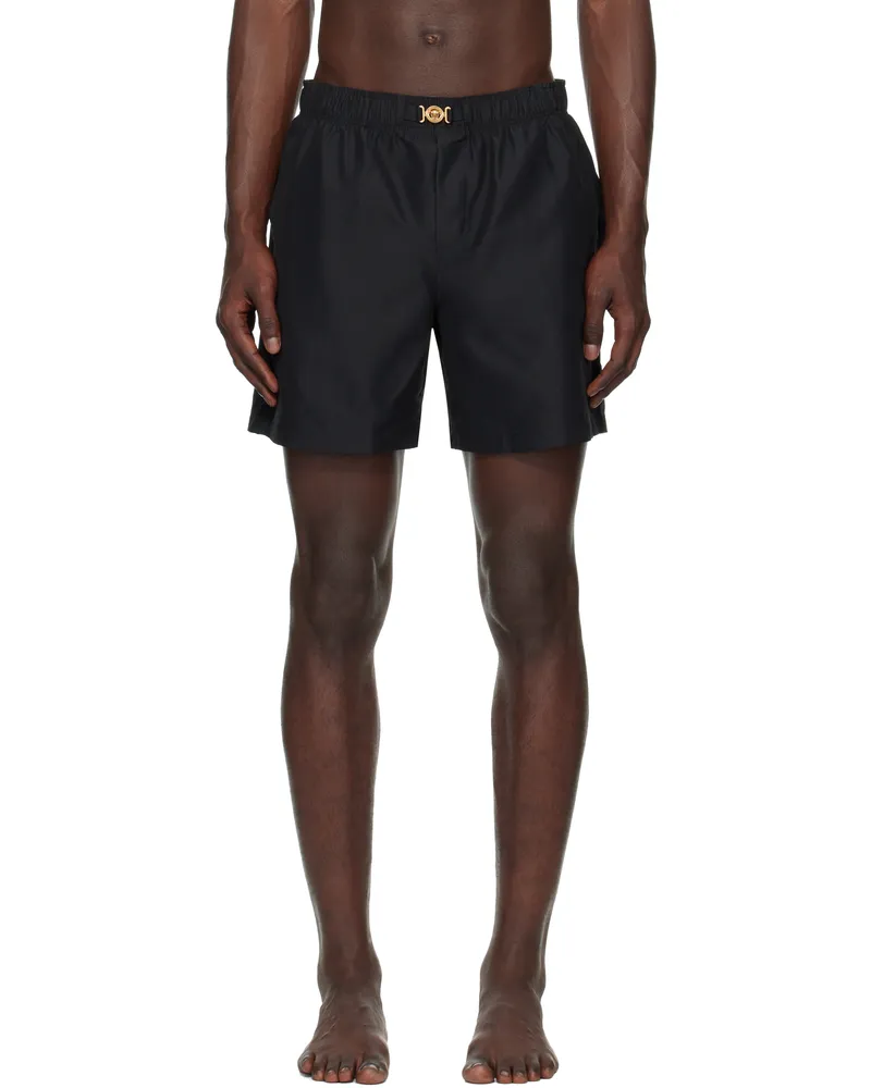 Versace Black Medusa Biggie Swim Shorts 1b000-black