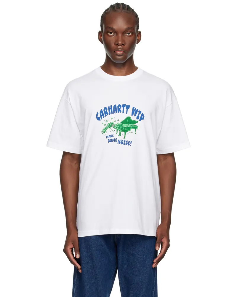 Carhartt WIP White Noisy T-Shirt Xx