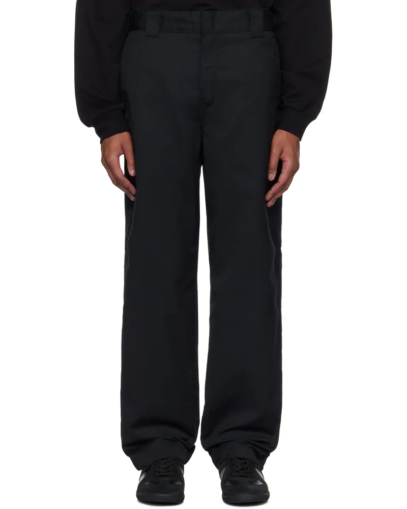 Carhartt WIP Black Craft Trousers 8902