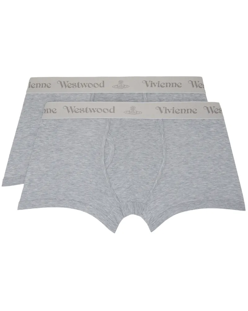Vivienne Westwood Two-Pack Gray Boxers Grey