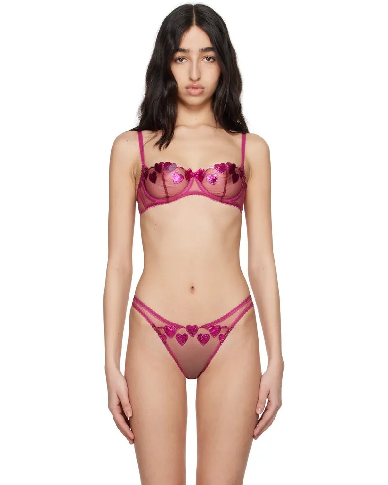 Agent Provocateur Pink Liliya Bra 520520