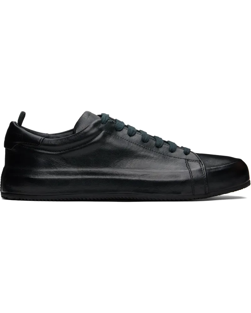 Officine Creative Italia Black Easy 001 Sneakers Black